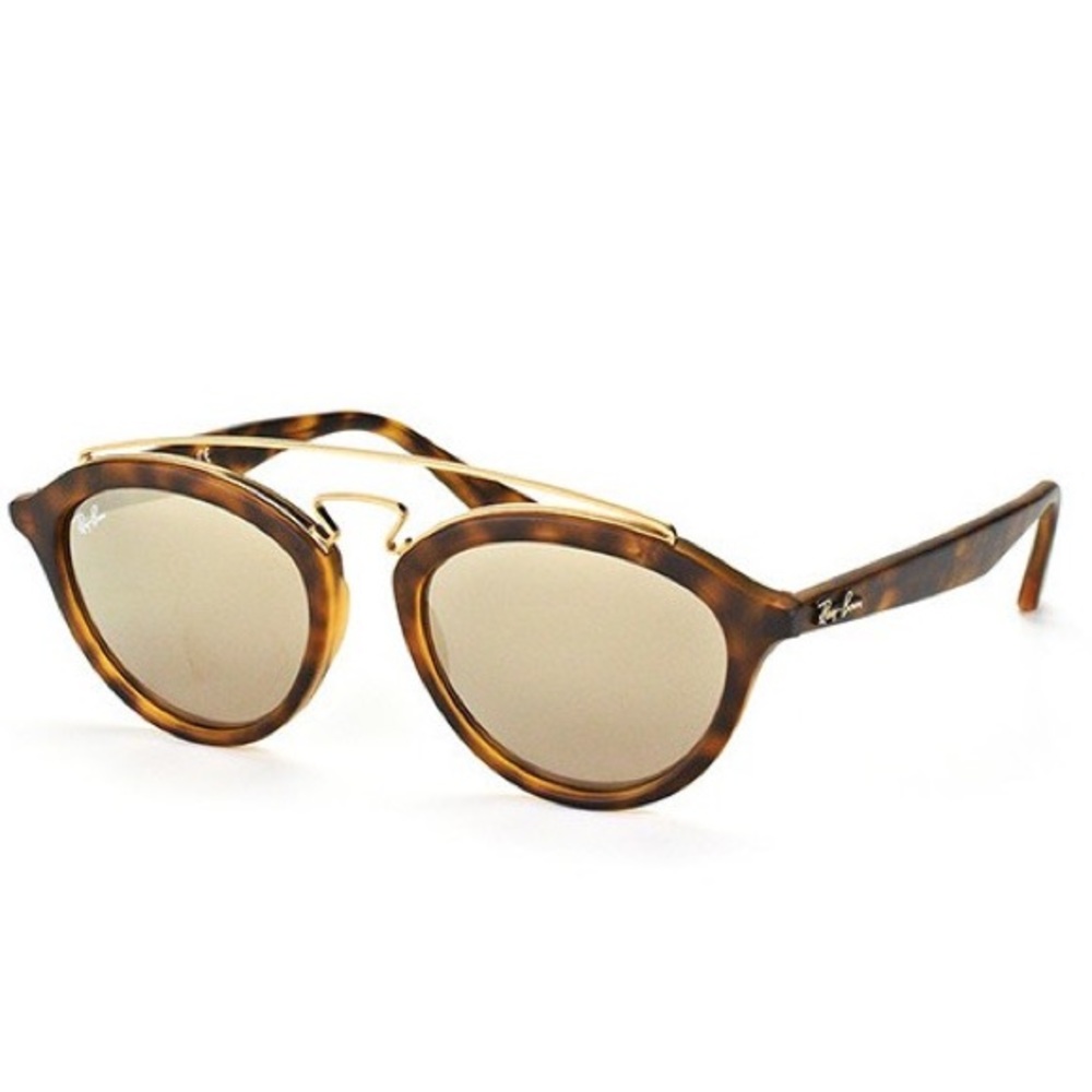 RAY BAN brow bar tortoise